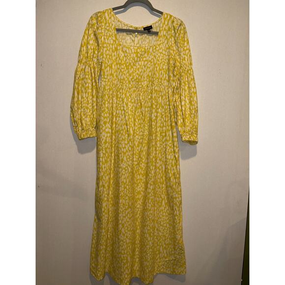 Who What Wear Womans Bishop Long Sleeve Dress XSmall Prairie/Cottage/Cabin/boho - Picture 2 of 4
